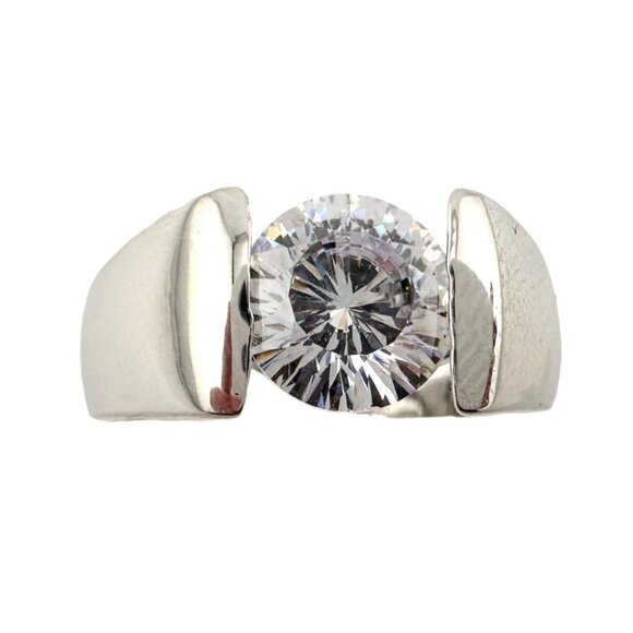 Shimmering and Beautiful 2.00 Carat DiamondLite Solitaire Ring- Sterling